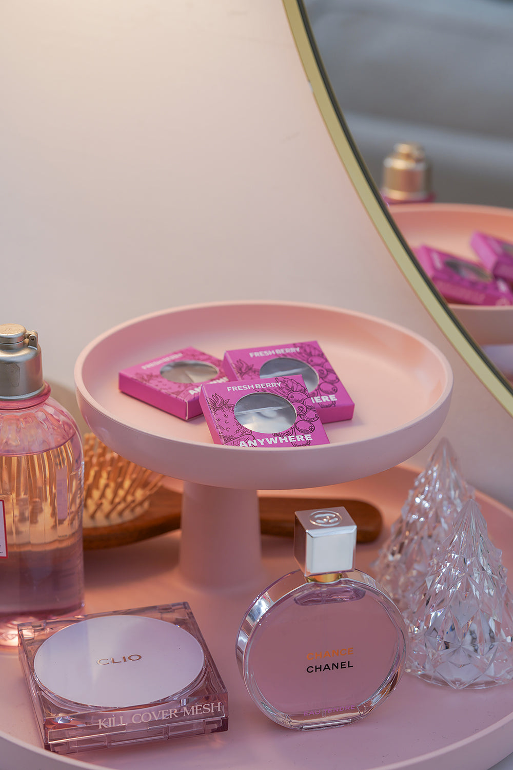 Bullsone Polar Anywhere Car Air Freshener | Fresh Berry Fragrance | Car Interior Accessories | Long-Lasting Fragrance | Hanging Type | Use Anywhere | Pack of 10