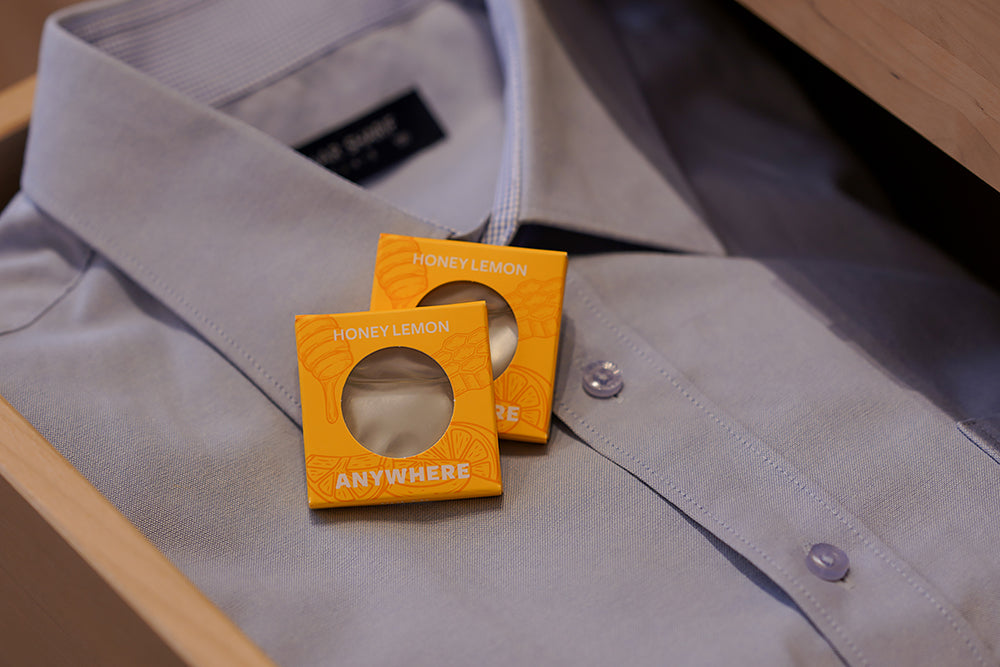 Bullsone Polar Anywhere Car Air Freshener | Honey Lemon Fragrance | Car Interior Accessories | Long-Lasting Fragrance | Hanging Type | Use Anywhere | Pack of 10