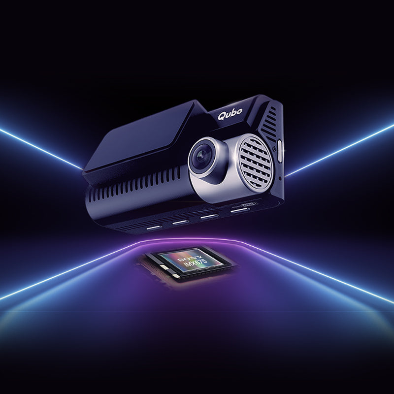 QUBO Pro 3K Dash Camera for Car, IMX675 Sensor Dual Channel