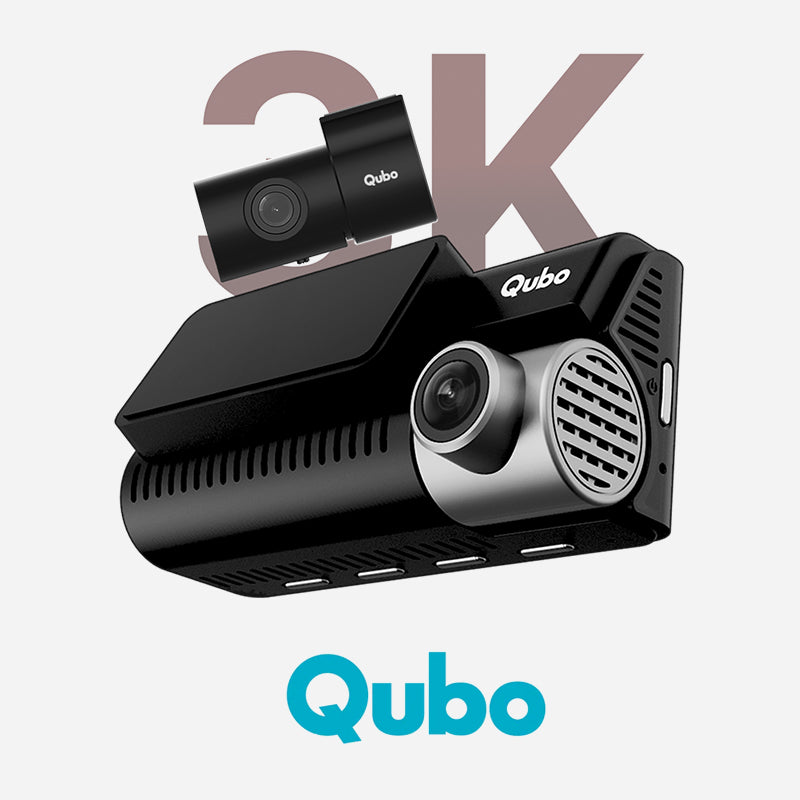 QUBO Pro 3K Dash Camera for Car, IMX675 Sensor Dual Channel