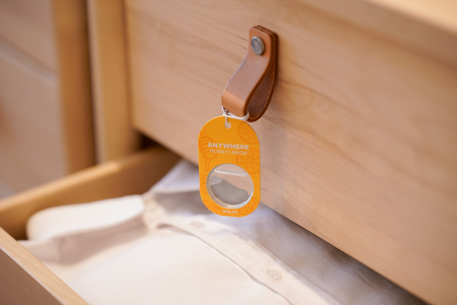 Bullsone Polar Anywhere Car Air Freshener | Honey Lemon Fragrance | Car Interior Accessories | Long-Lasting Fragrance | Hanging Type | Use Anywhere | Pack of 10