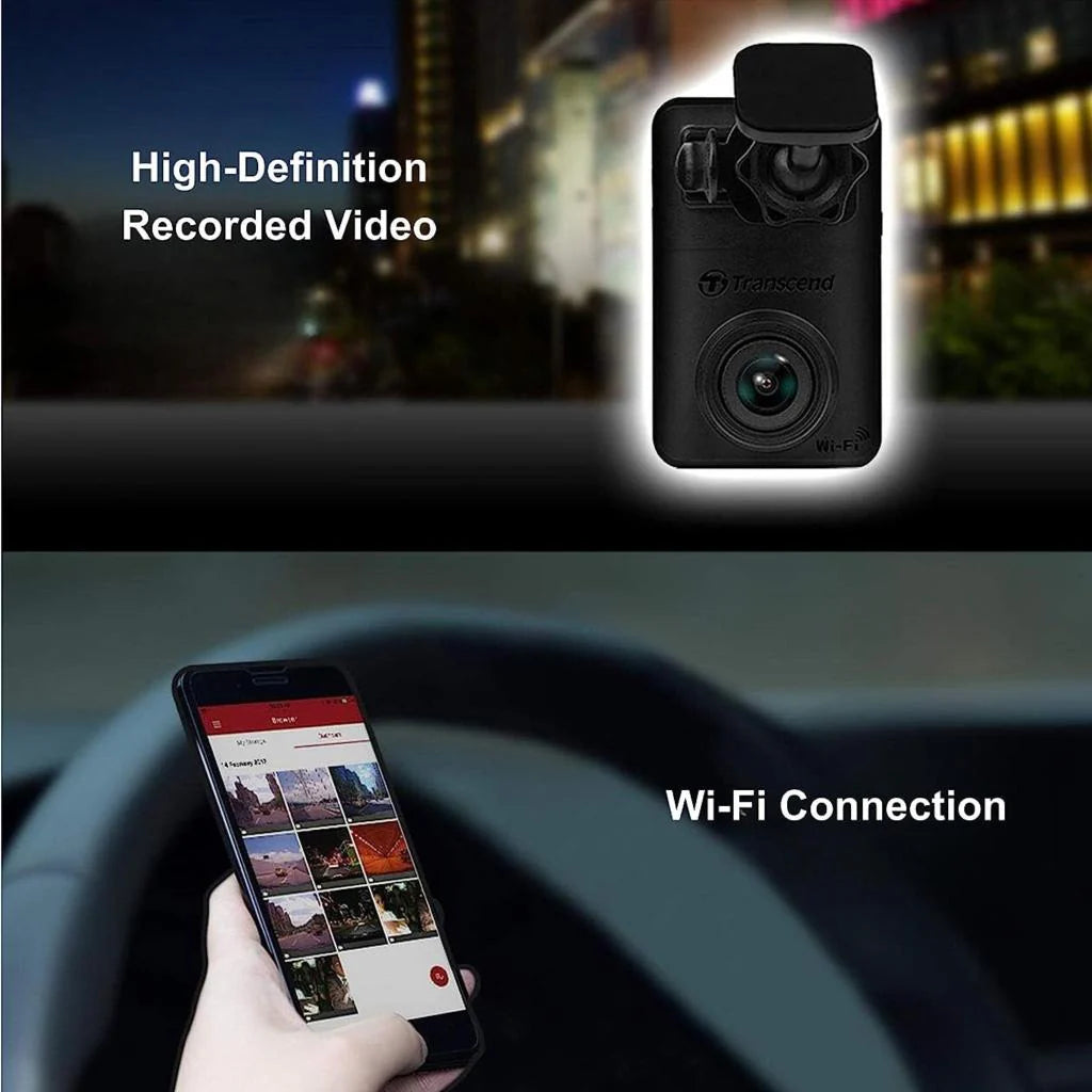 TRANSCEND DP10 Dashboard Camera for Car QHD 1440P