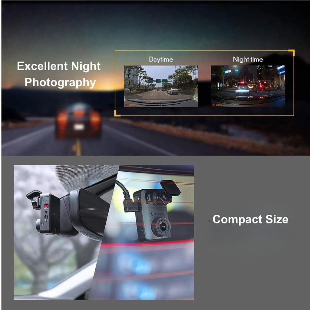 TRANSCEND DP10 Dashboard Camera for Car QHD 1440P