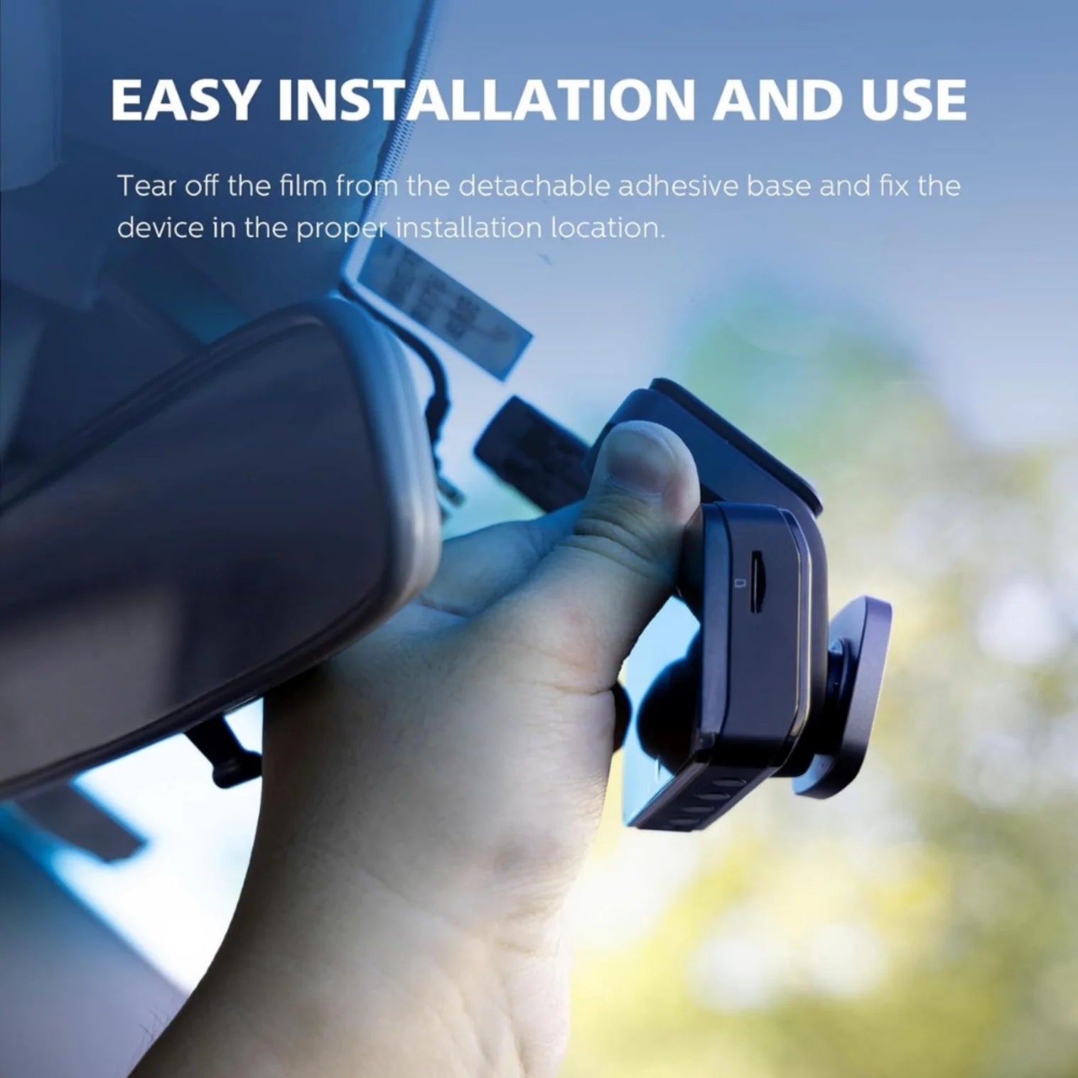 PHILIPS GoSure 5101 Dash Camera for Car, 2K QHD 1600p, G-Sensor