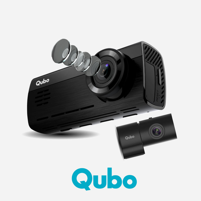 QUBO Dashcam PRO 4K (Front + Rear) Sony STARVIS IMX415 Sensor