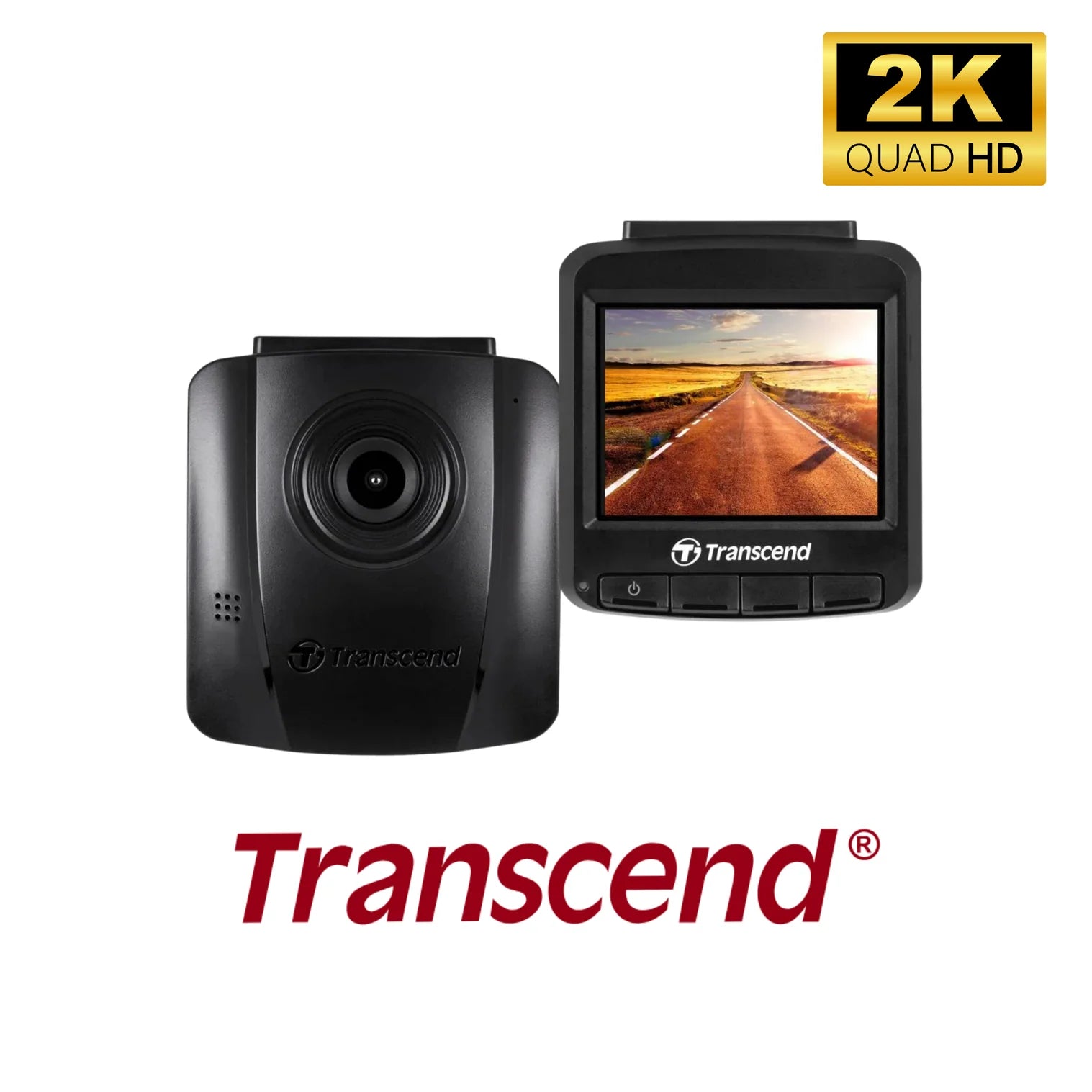 TRANSCEND DP110 Vehicle Dashboard Camera QHD 1440P