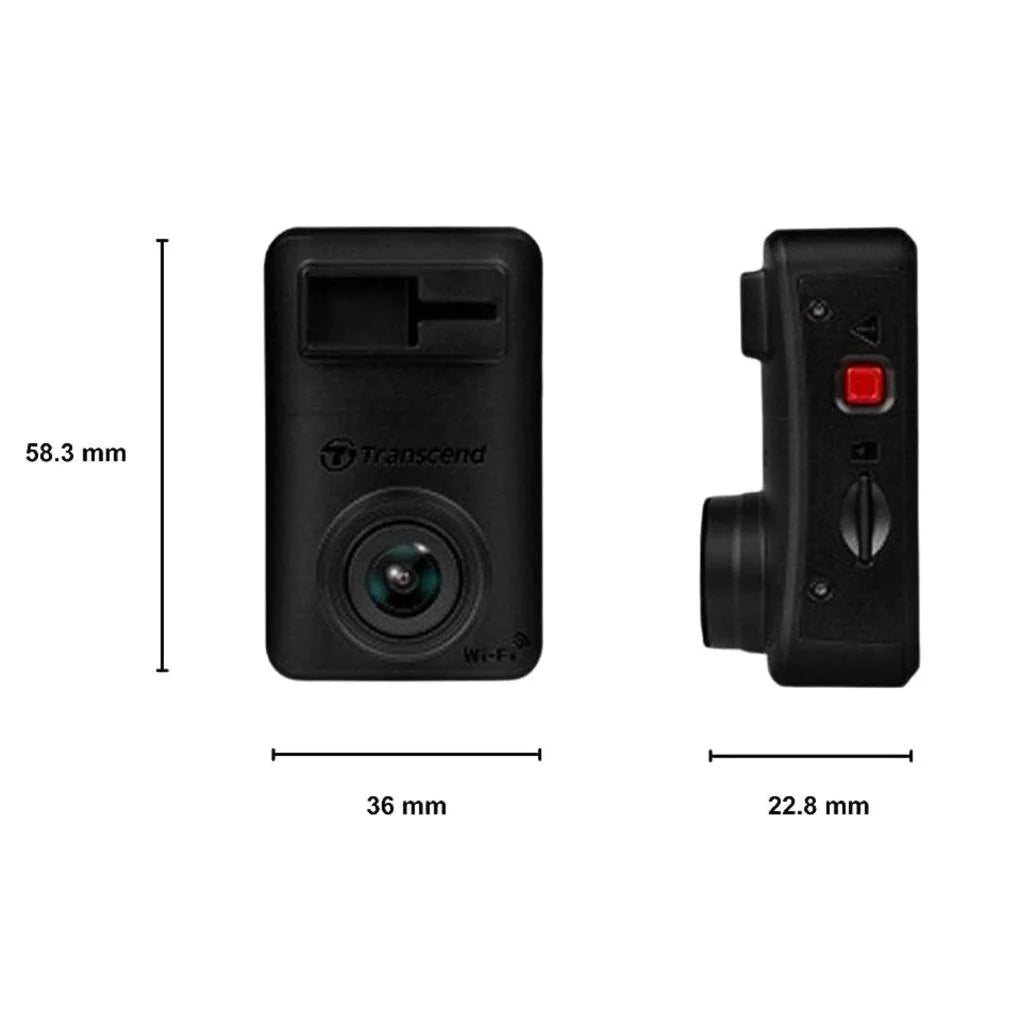 TRANSCEND DP10 Dashboard Camera for Car QHD 1440P